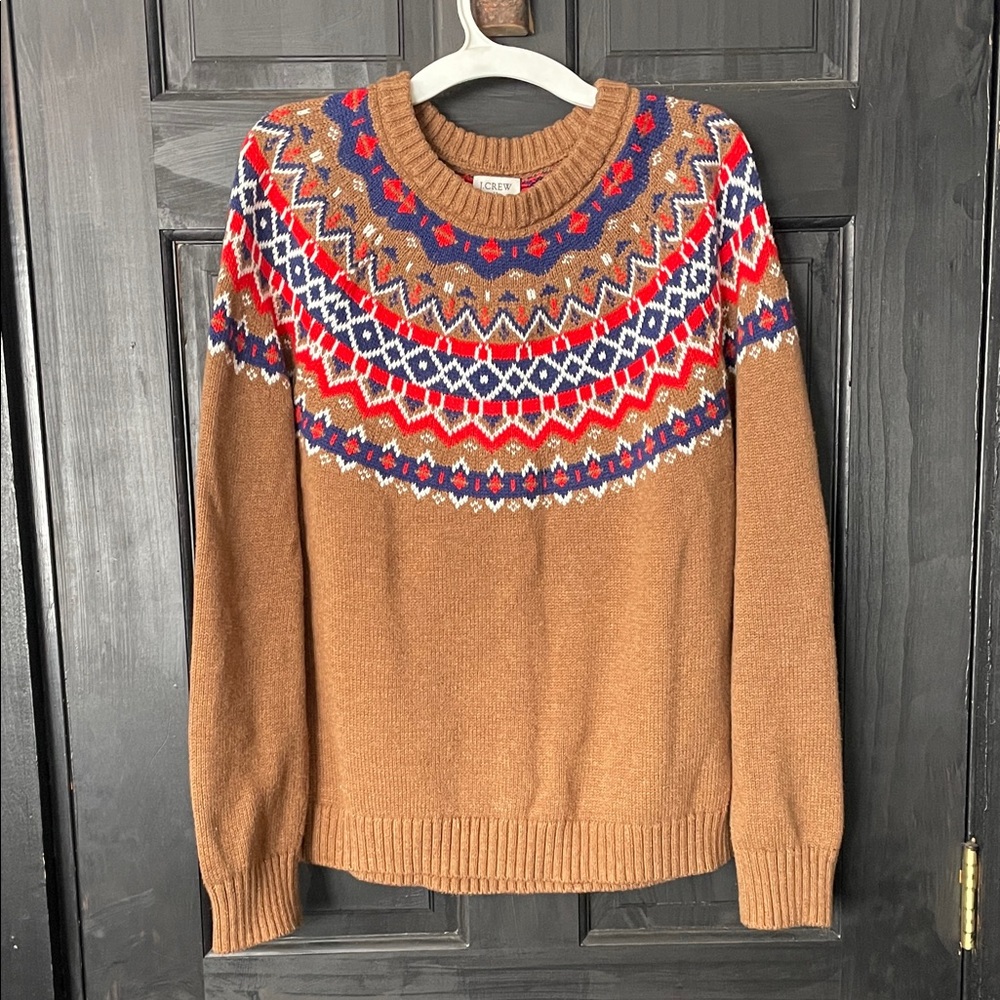 J. Crew Multicolor Knit Sweater